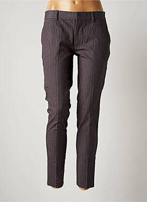 Pantalon drept gri TEDDY SMITH femeie