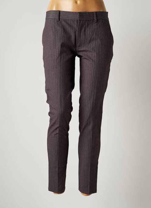 Pantalon drept gri TEDDY SMITH femeie