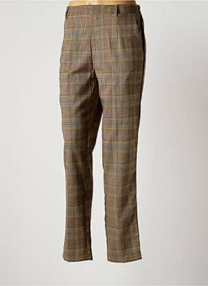 Pantalon chino maro GRACE & MILA femeie