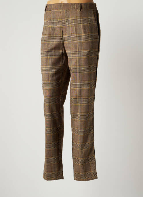 Pantalon chino maro GRACE & MILA femeie