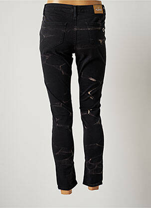 Pantalon slim elasticitate mărime normală negru PLEASE femeie