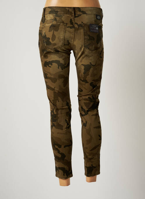 Pantalon slim verde HEARTLESS JEANS femeie