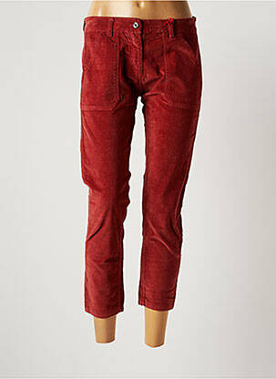 Pantalon trei sferturi roșu JOHANNA PARIS femeie