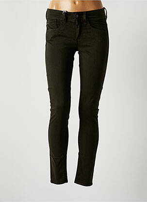 Pantalon slim țesătură poplin mărime normală verde G STAR femeie