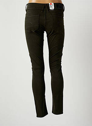 Pantalon slim țesătură poplin mărime normală verde G STAR femeie