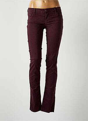 Pantalon slim violet TEDDY SMITH femeie