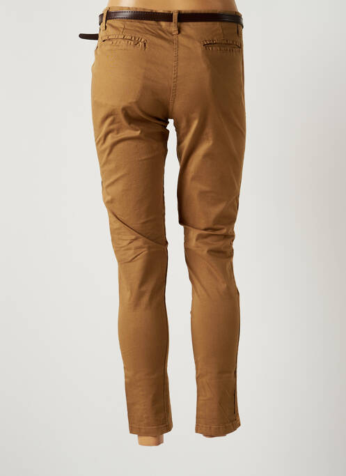 Pantalon slim maro JOHANNA PARIS femeie