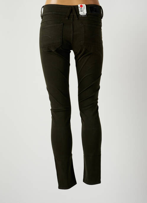 Pantalon slim verde G STAR femeie