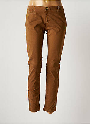 Pantalon chino maro LAB DIP PARIS femeie