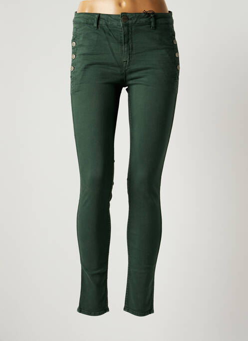 Pantalon slim verde HEARTLESS JEANS femeie