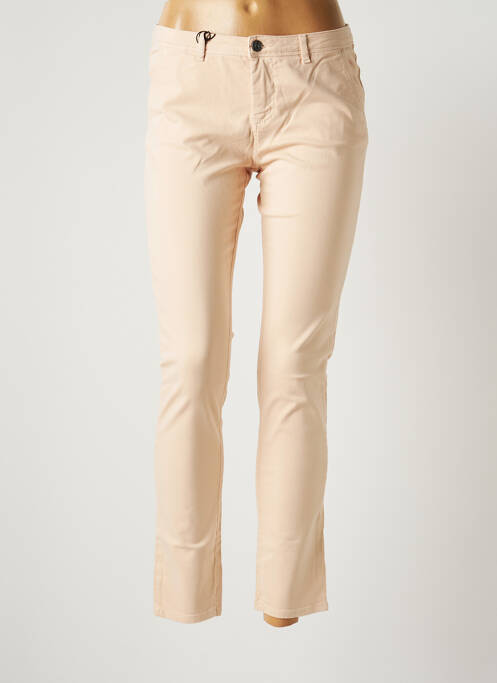 Pantalon chino talie joasă talie joasă roz SCHOOL RAG femme