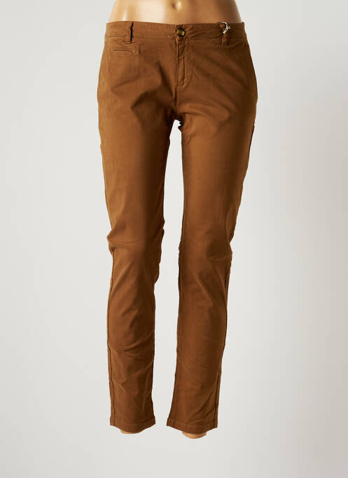 Pantalon chino maro LAB DIP PARIS femeie