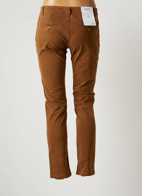 Pantalon chino maro LAB DIP PARIS femeie