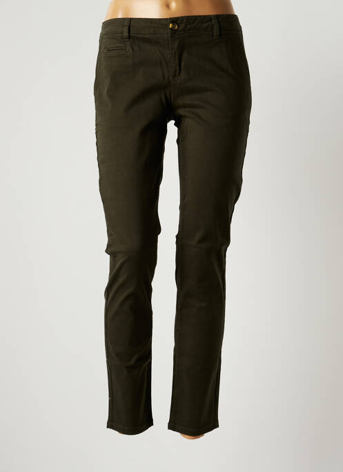 Pantalon chino verde LAB DIP PARIS femeie