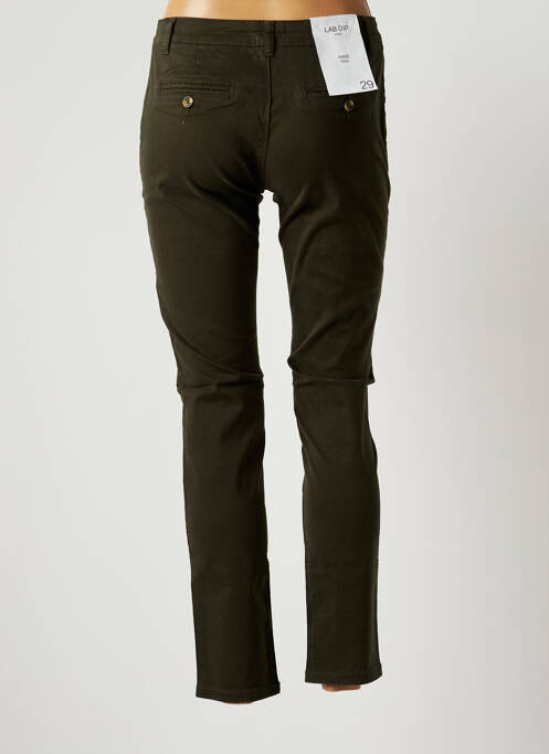 Pantalon chino verde LAB DIP PARIS femeie