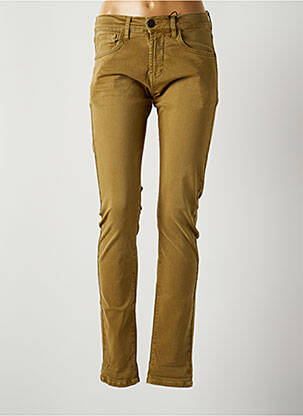 Blugi cu croială slim verde FREEMAN T.PORTER femeie