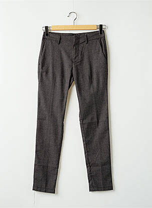 Pantalon chino talie joasă talie joasă gri REIKO femeie