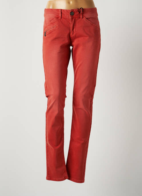 Blugi cu croială slim portocaliu FREEMAN T.PORTER femeie