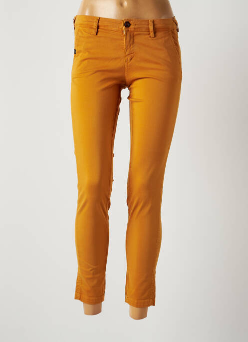 Pantalon 7/8 galben TEDDY SMITH femeie