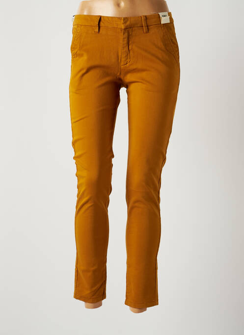 Pantalon chino galben REIKO femeie