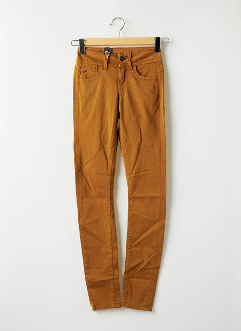 Pantalon slim galben G STAR femeie