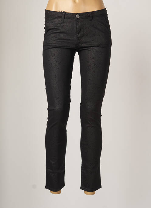 Pantalon slim negru SCHOOL RAG femeie