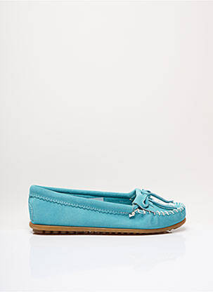 Mocasini albastru MINNETONKA femeie