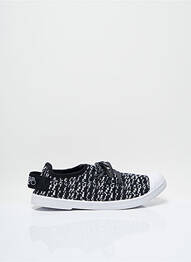 Adidași vârf rotund toc plat până la 3 cm negru LE TEMPS DES CERISES femeie