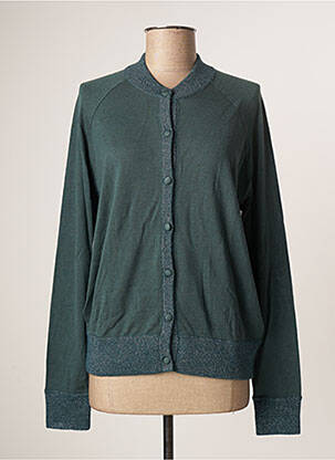 Vestă cu mâneci lungi verde MARIE-SIXTINE femeie