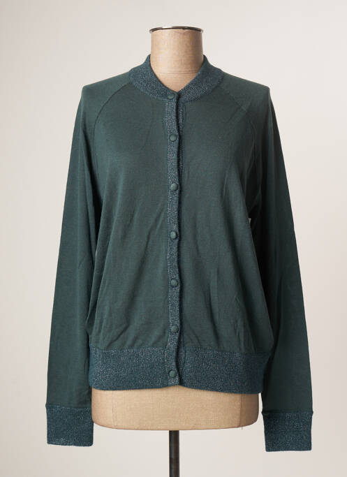 Vestă cu mâneci lungi verde MARIE-SIXTINE femeie