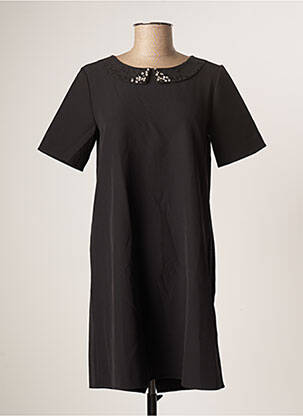 Rochie scurtă negru TEDDY SMITH femeie