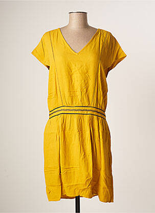 Rochie midi galben TEDDY SMITH femeie