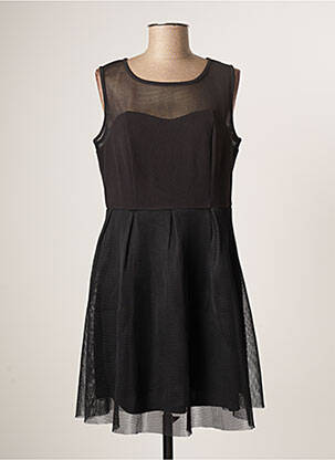 Rochie midi fără mâneci fără mâneci negru MOLLY BRACKEN femeie