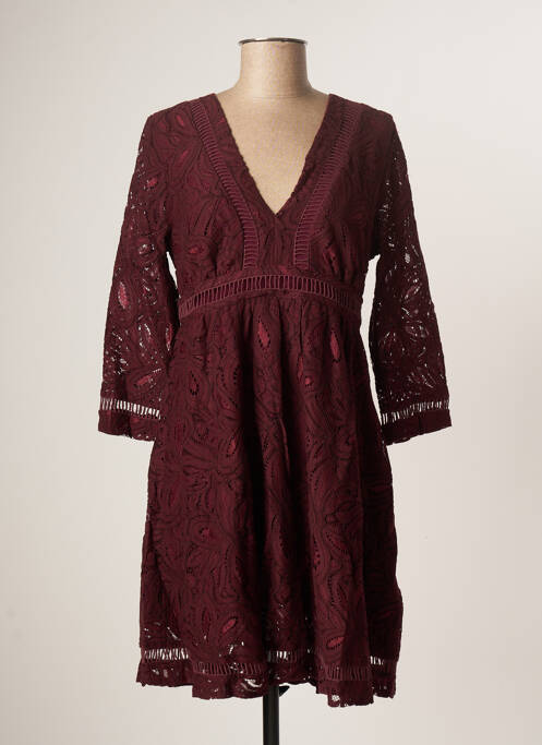 Rochie midi roșu OPULLENCE femeie