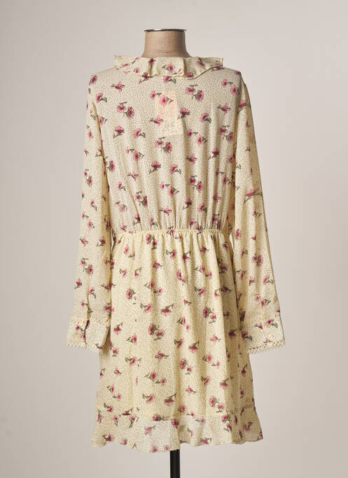 Rochie midi bej GRACE & MILA femeie