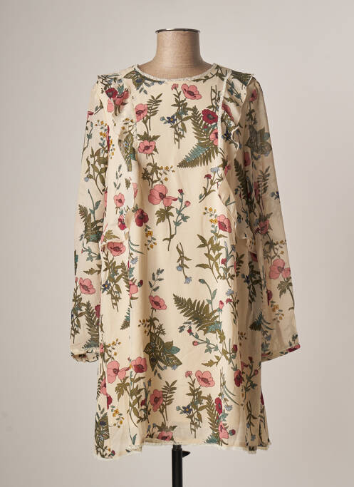 Rochie scurtă bej GRACE & MILA femeie