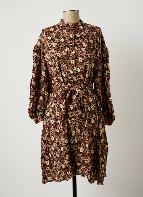 Rochie midi maro AMERICAN VINTAGE femeie