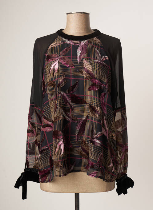 Top negru SALSA femeie