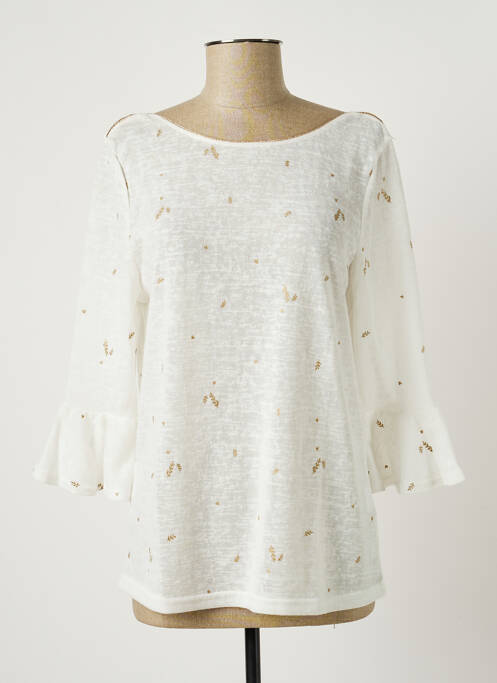 Top alb GRACE & MILA femeie