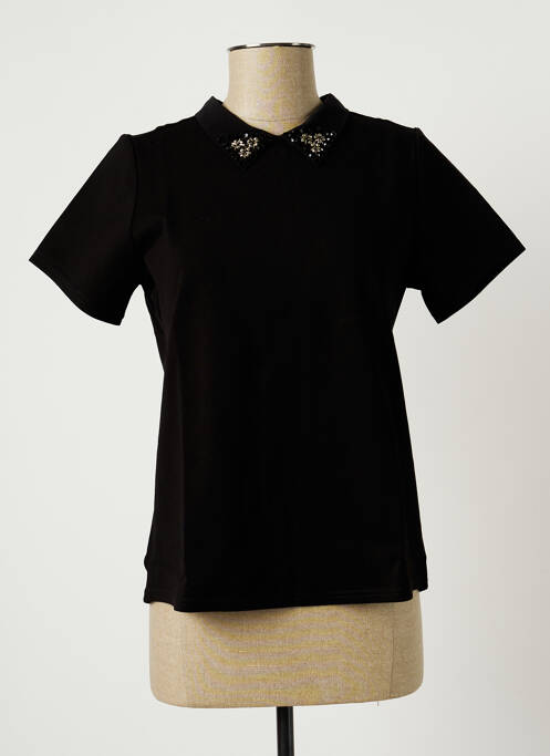 Top negru SCHOOL RAG femeie