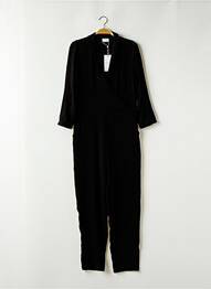 Salopetă-pantalon țesătură crep mâneci lungi negru VILA femme