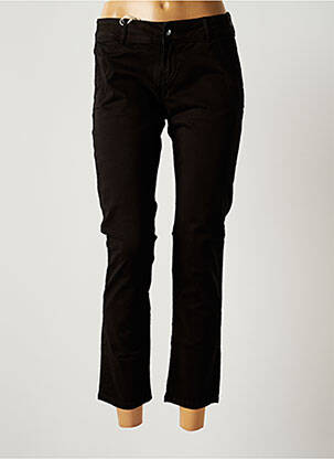 Pantalon chino negru DONOVAN femeie