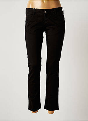 Pantalon chino negru DONOVAN femeie