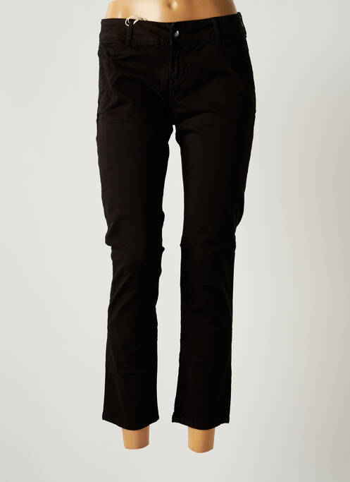 Pantalon chino negru DONOVAN femeie