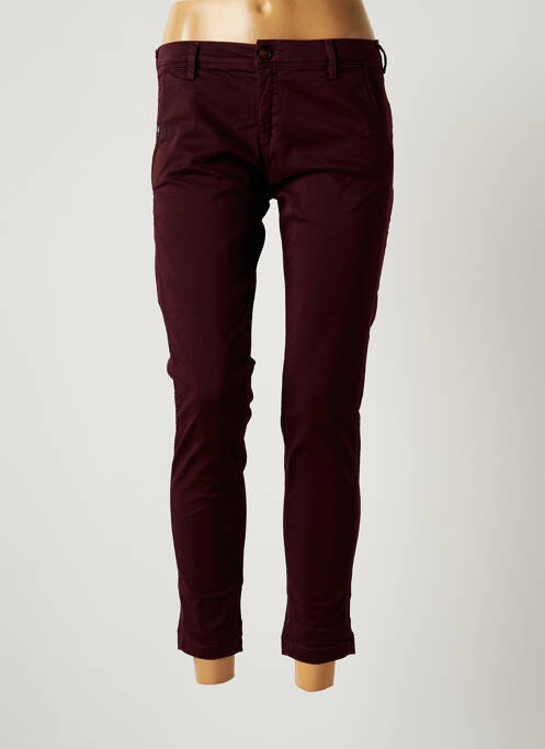 Pantalon chino violet TEDDY SMITH femeie