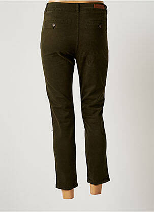Pantalon 7/8 elasticitate mărime normală verde REIKO femeie