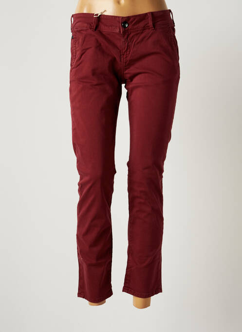 Pantalon 7/8 roșu DONOVAN femeie