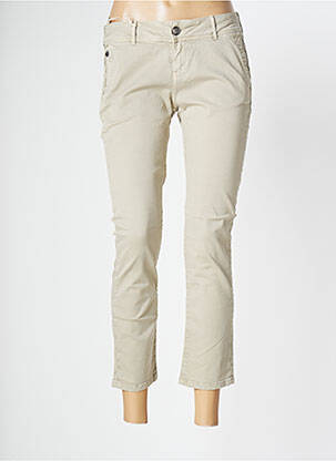 Pantalon 7/8 bej DONOVAN femeie