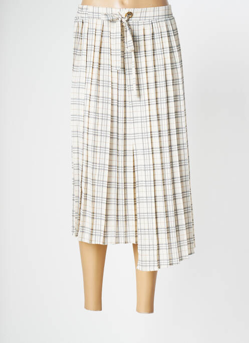 Fustă midi bej GRACE & MILA femeie