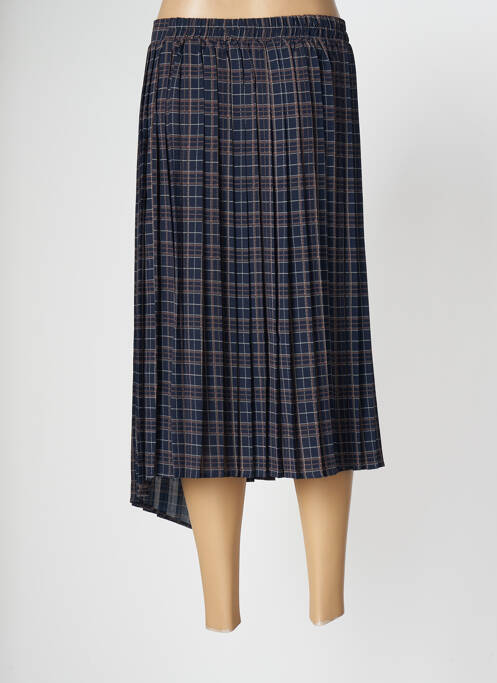 Fustă midi albastru GRACE & MILA femeie